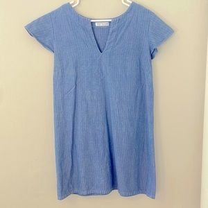 Blue Shift Dress